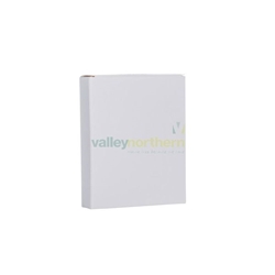 White Cardboard Cartons Folding Box  - PurePac  Tablet Cartons - (h)105 x (w)90 x (d)20mm - Pack 250