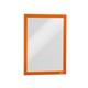 Durable DURAFRAME Self Adhesive Magnetic Signage Frame - 2 Pack - A4 Orange