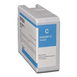 Epson SJIC36P-C Cyan Ink Cartridge (C13T44C240)