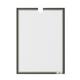 Durable Self Adhesive Easy-Insertion Info Pocket Signage - 5 Pack - A4 Grey