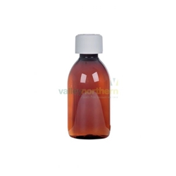 Plastic Bottle - Pharmasafe  Amber PET Ready Capped Bottles - 200ml - Pack 50