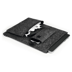 Durable Recycled Felt Laptop MacBook Bag Case Sleeve - 16.4in