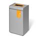 Durable 55L Plastic Waste Bin - Sheet Steel Recycling Separation Bin - DURASORTÂ®