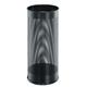 Durable Modern Perforated Metal Umbrella Stand - 29 Litre Black