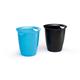 Durable TREND Plastic Waste Recycling Bin - 16 Litre - 6 Pack - Translucent Blue