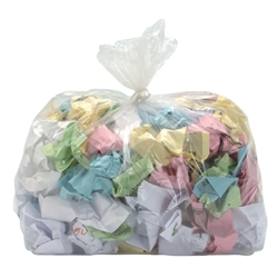 5 Star Extra Heavy Duty Bin Liners 175 Litre Capacity Clear (Pack of 100)