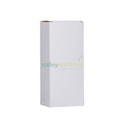 White Cardboard Cartons Folding Box  - PurePac  Tablet Cartons - (h)135 x (w)60 x (d)44mm - Pack 250