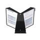 Durable VARIO TABLE 10 Display Panel Desk Stand - 10 Panels - A4 Black