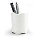 Durable TREND Pen Pot Pencil Holder Desk Tidy Organiser - 6 Pack - White