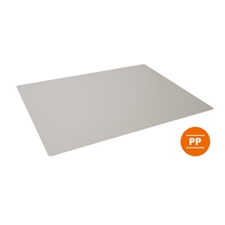 Durable Smooth Non-Slip Desk Mat Keyboard Mouse Pad - 5 Pack - 65x50 cm - Grey