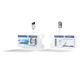 Durable reXycle 2 Card Security Pass ID Badge Holders with Clip - 25 Pack
