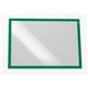 Durable DURAFRAME Self Adhesive Magnetic Signage Frame - 2 Pack - A3 Green