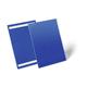 Durable Adhesive Ticket Holder Label Pouch Document Pockets - 50 Pack - A4 Blue