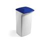 Durable 40L Square Waste Bin Grey - Strong Stylish Recycling Bin - DURABIN