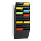 Durable FLEXIBOXX 12 Wall Mounted Literature Holder - A4 Portrait - White