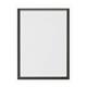 Durable Magnetic Easy-Insertion Info Pocket Signage for Metal - 5 Pack - A4 Grey