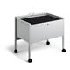 Durable ECO Locking Lid Suspension File Trolley - for 80 A4 Folders - Grey