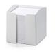 Durable TREND 800 Sheet Note Box Memo Pad Cube - 6 Pack - White