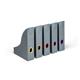 Durable VARICOLOR Magazine Rack Document Desk File Organiser - 5 Pack - A4