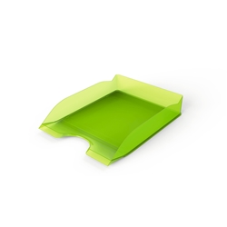 Durable Stackable Letter Tray - Document Paper File - 6 Pack - A4+ Light Green