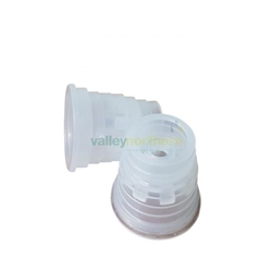 Oral Syringe Accessories - Precision  Clear Tapered Bungs - Pack 100