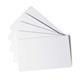 Durable DURACARD ID 300 Premium Plastic Card Refill 0.5mm - 100 Pack - 54x86mm