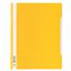 Durable Clear View Project Folder Document Report File - 50 Pack - A4+ Yellow