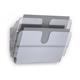 Durable FLEXIPLUS 2 Wall Mounted Literature Holder - A4 Landscape - Clear