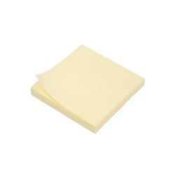 5 Star Office Extra Sticky Re-Move Notes Pad of 90 Sheets 76x76mm Yellow [Pack 12]
