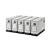 5 Star Facilities Transfer Case Hinged Lid Foolscap Grey [Pack 10]