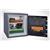 Masterlock Fire Water Security Safe Electronic Lock 39.1kg 33.6 Litre Ref LFW123FTC