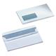 5 Star Office Envelopes PEFC Wallet Self Seal Window 90gsm DL 110x220mm White Pack 1000