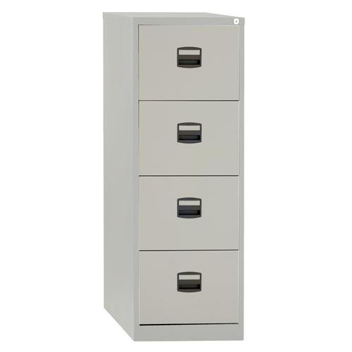 Trexus Contract Filing Cabinet Steel Lockable 4 Drawer