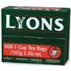 Lyons Green Label Tea Bags 1 Cup Ref lyontea600 [Pack 600]