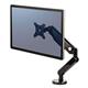 Fellowes Platinum Series Single Monitor Arm 360-degree Rotation Up To 30in Holds 9kg Black Ref 8043300