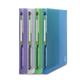 Elba 2nd Life 4 Ring Binder 20mm Spine Recycled Polypropylene A4 Assorted Ref 400065868 [Pack 4]