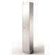 Bisley Steel Locker 305 One Door Silver