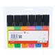 5 Star Office Highlighters Chisel Tip 1-5mm Line Assorted [Wallet 6]