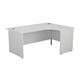 1200X1200 Panel Right Hand Radial Desk White  Ref PAN1212RHRADWH