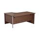 1200X1200 Panel Right Hand Radial Desk Dark Walnut Ref PAN1212RHRADDW