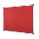 Bi-Office New Generation A9 Felt Noticeboard 180x120cm Red FA2746170