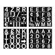 Bi-Office Magnetic Letters Nos And Symbols 23mm