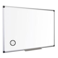 Bi-Office Maya Gridded Mgntc Alu Frame WTboard 240x120cm