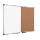 Bi-Office Maya Alu Frame Combo Board Cork/Magntic 90x60cm