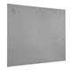 Bi-Office Unframed Noticeboard Grey Felt Surface 1175x875mm FB1442397