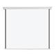 Bi-Office Wall Projection Screen Manual Retraction 150x150cm 9D006030