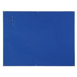 Bi-Office Unframed Noticeboard Blue Felt Surface 875x575mm FB0743397