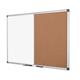 Bi-Office Maya Alu Frame Combo Brd Cork/Magnetic 120x90cm