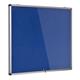 Bi-Office Blue Felt Lockable Ntcbrd 6xA4 700x653mm