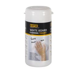 Bi-Office Whiteboard Cleaning Wet Wipes (Pack of 100) BC02